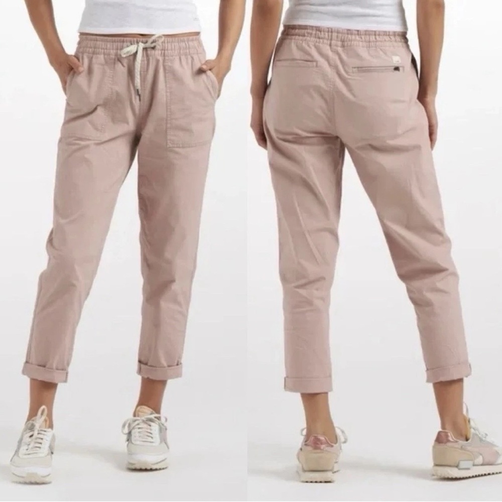 Vuori Vinage Ripstop Pant in Dogwood Size Large NWT